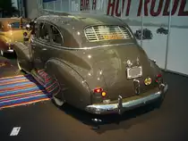 Heckansicht eines Chevrolet Fleetmaster Six 2100 FK fourdoor Sedan des Modelljahres 1948. Essen Motor Show am 30.11.2016.