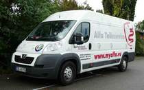 =Peugeot eines Teilehändlers, gesehen bei dem Veterama 2016 in Mannheim, Juli 2016