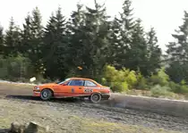 Nr.90 BMW M3 E 36, Frank Gerritsen Mulkes & Gert Jan Nijkamp bei der  Youngtimer  39. ADAC Rallye Köln Ahrweiler 12.11.2016, vor der Mittagspause auf der Schotterpiste am Nürburgring