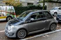 Fiat 595 Abarth, gesehen in Zürich am 12.11.2016
