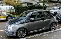 Fiat 595 Abarth, gesehen in Zürich am 12.11.2016