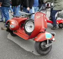 =Vespa, Bj. 1953, gesehen bei dem Veterama 2016 in Mannheim, Juli 2016