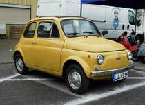 Fiat, gesehen bei dem Veterama 2016 in Mannheim, Juli 2016