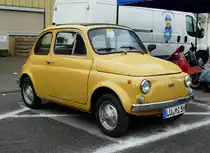 Fiat, gesehen bei dem Veterama 2016 in Mannheim, Juli 2016