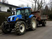 New Holland T6070, mit Einachshänger; 161125