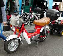 =Honda CP50, gesehen bei dem Veterama 2016 in Mannheim, Juli 2016