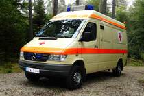 =MB Sprinter als Sanitätsfahrzeug, eingesetzt bei einer Übung der Bundespolizei im Oktober 2016