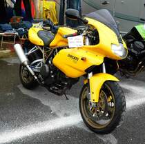 =Ducati 750, gesehen bei dem Veterama 2016 in Mannheim, Juli 2016