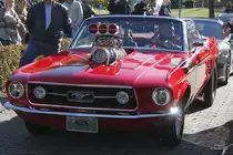 Ford Mustang Oldtimer bei Cars&Coffee in Düsseldorf, am 16.10.2016.