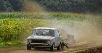 Splash! Lada 1200 (VAZ-2101), gesehen auf dem Rallye Sprint Großnaraad am 07.08.2016.