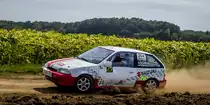 Suzuki Swift II, gesehen auf dem Rallye Sprint Großnaraad am 07.08.2016.