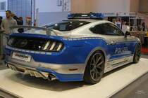 Ford Mustang Polizeiwagen auf der Essen Motor Show 2016.