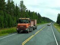 SCANIA 124C 420, in Richtung Kemi,Finnland; 160725