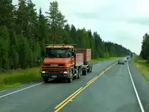SCANIA 124C 420, in Richtung Kemi,Finnland; 160725