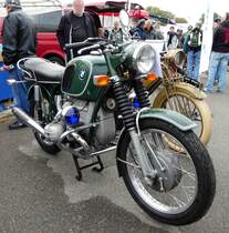 =BMW in Polizeiausführung, gesehen bei dem Veterama 2016 in Mannheim, Juli 2016