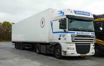 =DAF XF rastet im November 2016 auf dem Autohof Fulda-Nord