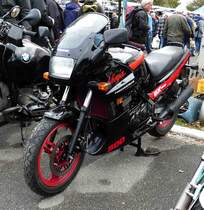 =Kawasaki EX500, gesehen bei dem Veterama 2016 in Mannheim, Juli 2016