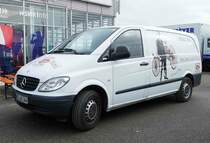 =MB Vito von  BENZ-MOBIL  fotografiert im Juli 2016 anl. des Veterama in Mannheim