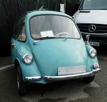 =Heinkel Kabinenroller, gesehen bei dem Veterama 2016 in Mannheim, Juli 2016