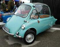 =Heinkel Kabinenroller, gesehen bei dem Veterama 2016 in Mannheim, Juli 2016