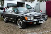 =MB 350 SL, gesehen bei dem Veterama 2016 in Mannheim, Juli 2016