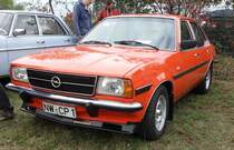 =Opel Ascona, gesehen bei dem Veterama 2016 in Mannheim, Juli 2016