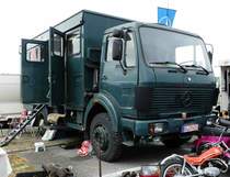 =MB 1017, ehem. Befehlskraftwagen des BGS, gesehen bei dem Veterama 2016 in Mannheim, Juli 2016