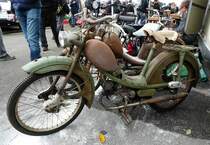 =unbekanntes Moped, gesehen bei dem Veterama 2016 in Mannheim, Juli 2016