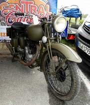 =Royal Enfield, aufgenommen bei dem Veterama 2016 in Mannheim, Juli 2016