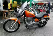 =Suzuki Savage 650, aufgenommen bei dem Veterama 2016 in Mannheim, Juli 2016