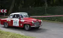 Wunderschöner Skoda Felicia Historic Rallyewagen, fotografiert auf der 50. Mecsek Rallye, Oktober, 2016.