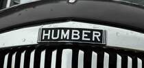 =Kühleremblem des Humber, gesehen bei dem Veterama 2016 in Mannheim, Juli 2016