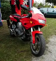 =Moto Guzzi Sport 1100, gesehen bei dem Veterama 2016 in Mannheim, Juli 2016