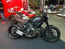 Ducati Scrambler auf der International Motor Show in Luxembourg, 18.11.2016