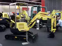 Yanmar Vio 17 auf der Galabau in Nürnberg am 19.09.2008