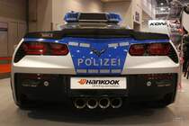 Corvette C7 Polizeiwagen auf der Essen Motor Show 2016.