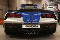 Corvette C7 Polizeiwagen auf der Essen Motor Show 2016.
