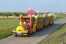 Dünenbahn kurz vor der Kehre in Sahlenburg, 11.9.2015