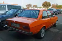 Ganz alter Audi 80 in Sahlenburg, 11.9.2015