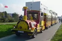 Dünenbahn in Richtung Cuxhaven; Sahlenburg, 11.9.2015