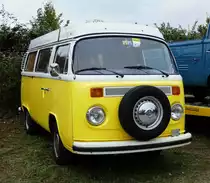 =VW T2, gesehen bei dem Veterama 2016 in Mannheim, Juli 2016