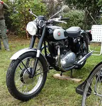 =BSA 650 CC, gesehen bei dem Veterama 2016 in Mannheim, Juli 2016
