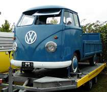 =VW T1, gesehen bei dem Veterama 2016 in Mannheim, Juli 2016