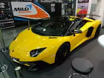 Lamborghini Aventador SV Roadster auf der International Motor Show in Luxembourg, 18.11.2016