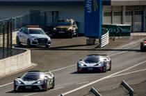 Reiter Engineering GT4 Rennwagen, fotografiert auf dem Hungaroring am 24.09.2016