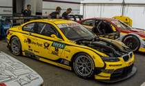 BMW M3 DTM Rennwagen, fotografiert am 24.09.2016