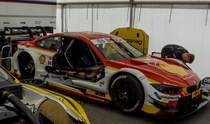 BMW M4 DTM Rennwagen, fotografiert am 24.09.2016