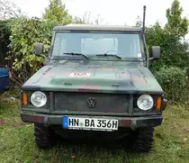 =VW Iltis, gesehen bei dem Veterama 2016 in Mannheim, Juli 2016