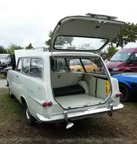 =Opel P2 Caravan, gesehen bei dem Veterama 2016 in Mannheim, Juli 2016