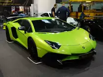 Lamborghini Aventador SV auf der International Motor Show in Luxembourg, 18.11.2016
